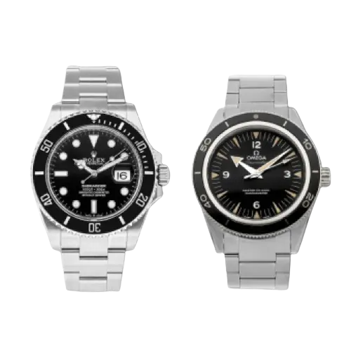 Wrist Watch for Men (Black, In Stock)